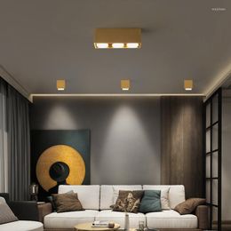 Wall Lamps Modern No Main Lamp Combining Ceiling Light Corner LED Staircase Hidden Indoor Aisle Cloakroom Living Room