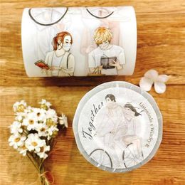 Stamping Listenida x Windry Together PET Tape for Card Making Planner DIY Scrapbooking Plane Decorative Sticker
