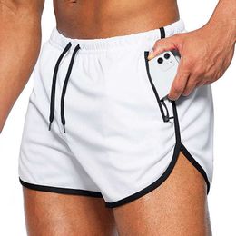 Men's Shorts Summer Quick Dry Men's Sports Running Shorts Fitness Beach Short Pants Sportswear Gym Training Workout Shorts Compression Shorts Z0503