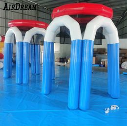 2mh High quality 2/2.5/3mH backyard inflatable lawn basketball hoop inflatables ball sport games for beach or water park