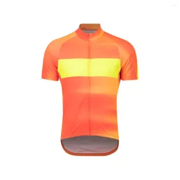 Racing Jackets Sport Wear Road Bike Bicycle Apparel Top Short Sleeve Clothes Riding Cycling Jersey Training Shirt Mens MTB Quick-drying