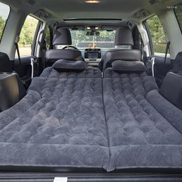 Interior Accessories Inflatable SUV Car Air Mattress Durable Back Seat Cover Travel Bed Moisture-proof Camping