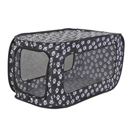 Pens Portable Folding Pet Tent Houses Foldable Pet Fence Cat Dog Travel Cage Rectangular Dog Cage Playpen Outdoor Puppy Kennel 87CM
