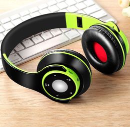 mp3 player sd card with Bluetooth microphone for music Cell Phone Earphones headphone wireless headset bluetooth headphones 38NLY