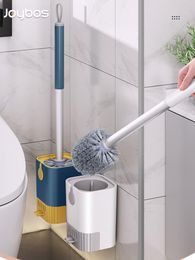 Brushes Hair Brush Toilet Brushes with Holder Set WallMounted Long Handled Toilet Cleaning Brush Modern Hygienic Bathroom Accessories