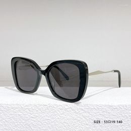 Sunglasses 2023Cat Eye Fashion Woman Vintage Designer Black Glasses Sun For Female UV400 Eyewear Shades