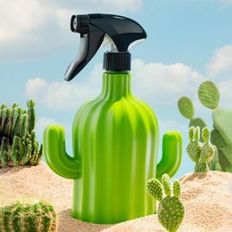 Watering Equipments Great Bottle Green Colour Cactus Shape Plastic Handheld Spray Rotating Nozzle