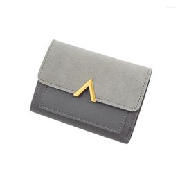 Wallets Purse Vintage Small Short Leather Wallet Mini Female Fashion And Holder For Women