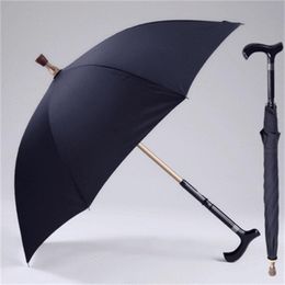 Umbrellas Multipurpose Old Man Cane Climbing Umbrella Wear-resistant Non-slip Walking Stick