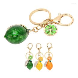 Keychains Little Lemon Keyring Keychain Strong Durable For Bag