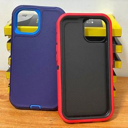 Military Grade Phone Cases For iPhone 14 Pro Max 14Plus 13 12 11 XR XS Samsung S22 S21Ultra S20 Heavy Duty Hybrid Scratchproof Shockproof Cover With Retail Package