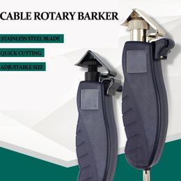 Tang Metallic Cable Rotary Barker Stripping Tool Stripper Stripping Pliers Heavy Industry Cable Cutter Tool