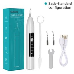 Other Oral Hygiene Ultrasonic Dental For Teeth Tartar Stain Tooth Calculus Remover Electric Sonic Teeth Plaque Cleaner Dental Stone Removal 230503