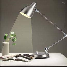 Table Lamps Office Modern Work Study Desk Lamp Eyeshield Bedroom Bedside Room Led Reading Light