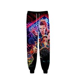 Pants Harajuku Stranger Things 3D printed Sweat Pants Men/Women Elastic Waist Joggers Pants Trousers Comfortable Casual Sweatpants