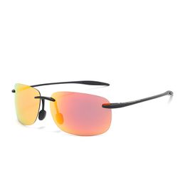 Designer Sunglasses Mens Sports Glasses UV400 High-Quality Polarising Lens Revo Colour Coated TR-90&Silicone Frame - 422; Store/21621802