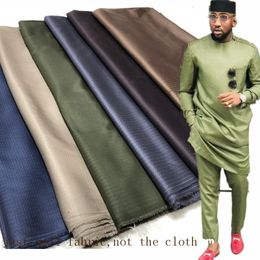 Fabric High Quality Duabi Fabric For Men Sewing Shirt Soft sleeveless garment Material 5Yards Best Quality Suit Set Fabric Soft