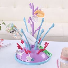 Other Baby Feeding Portable Drying Rack Bottle Dryer Stand for s Drainer Holder Cup born Milk s 230503