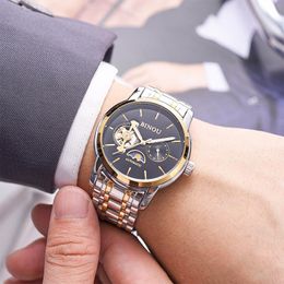 Wristwatches Top Mens Watch Mechanical Watches Automatic Wrist Waterproof Elegant Business MAN Montre HommeWristwatches WristwatchesWristwat