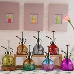 Watering Equipments 200ML Glass Spray Bottle Anti-slip Large Capacity Flower Water Can For Indoor Potted Terrariums