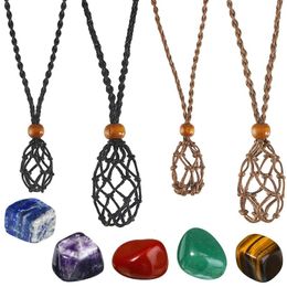 Chains Empty Stone Holder Necklace Cord Decor With Adjustable DIY Jewellery Making For Bracelet