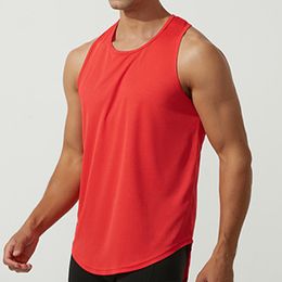 Men's Tank Tops Mens Lightweight Top Muscle Gym Sleeveless Plain TShirts Tee TShirt Man Workout Vest Breathable Quickdry Undershirt 230428