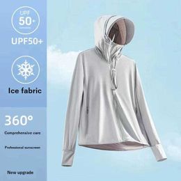 Sun Protection Clothing Womens Jackets Uv Breathable Ice Silk Protective Mens