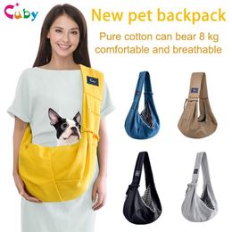 Carrier Pet Puppy Carrier Bags Cats Puppy Outdoor Travel Dog Cat Shoulder Bag Cotton Single Comfort Slings Carrying Handbag Transport