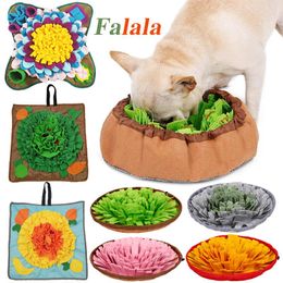 Toys Pet Dog Snuffle Mat Nose Smell Training Sniffing Pad for Dogs Slow Feeding Food Dispenser Washable Puppy Funny Carpet Puzzle Toy