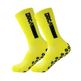 Sports Socks Anti Slip Football Soccer Socks Non Slip Grip Pads Sports Cycling Socks Size 812 J230517