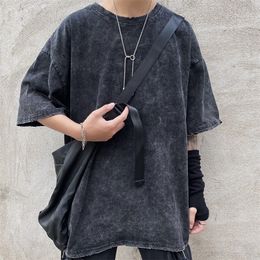 Men's TShirts wholesale arrival men clothing selling retro t shirt casual graphic t shirts personality harajuku Tops Ay1741 230503