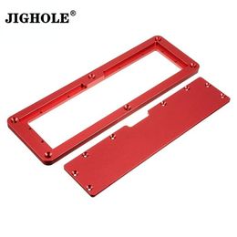 Joiners Aluminum Table Saw Insert Plate Trimming Machine Flip Board for Woodworking Benches Router Table Plat