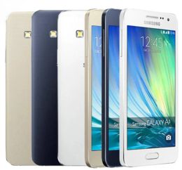 Reformado original Samsung Galaxy A3 A300F Desbloqueado celular MSM8916 Quad Core 8GB/16GB 8MP 4,5 polegadas 4G LTE