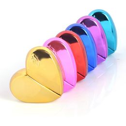 Heart Shaped Glass Portable Perfume Bottles with Spray Party Favour 25ml Refillable Empty Atomizer Travel Use SN758