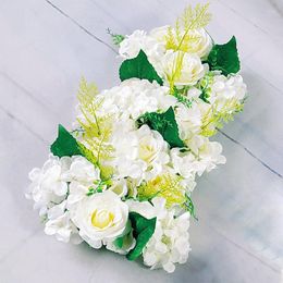 Decorative Flowers Top Items 20X50CM Artificial Flower Row Wedding Backdrop Wall Event Road Cited Party T Station Baby Shower DIY Decoration