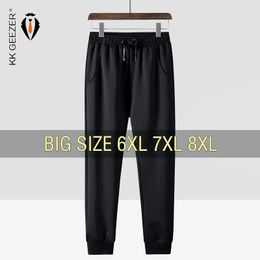 Pants Pants Men Lightweight Quick Dry 6XL 7XL 8XL Black Plus Size 100% Polyester Trousers Sport Elasticity Fitness Breathable Pant