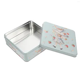 Storage Bottles Candy Containers Gifts Jewellery Tinplate Box Tin Container Easter Metal Cookie Tins Cute