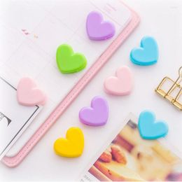 Pcs/set Colored Love Clip Decor Cute Picture Tickets Postcard Pos Letter Memo Paper Clips Craft Office Supplies Stationery