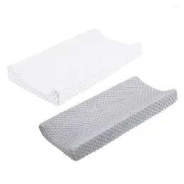 Steering Wheel Covers 2pcs Changing Table Pads Cover Polyester Fabric Washable Pad Protector