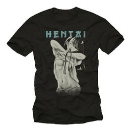 Men's T Shirts Kaus Manga Hadiah Gamer Nerd Anime Comic Waifu Senpai Pria Lengan Pendek Leher o Katun Musim Panas Baru 230428