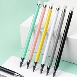 Pencils 5Pc Colour Eternal Pencil Lead Core Wear Resistant Not Easy To Break Portable Replaceable Pen Stationery Supplies 230503