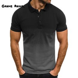 Men's Polos Summer Shirts Casual Plus Size Shorts Sleeve T-shirts Man Male Shirt Collar T-shirt for Lapel S-5XL 230428