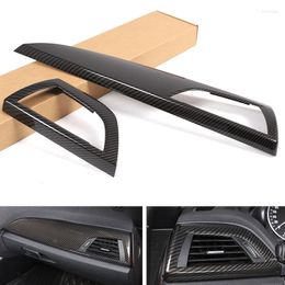 Interior Accessories For 1 2 Series F20 F21 F22 F23 2012-2023 2pcs Dashboard Panel Passenger Side Air Outlet Vent Cover ABS Carbon