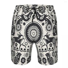 Men's Shorts ORIENTAL RUG Men's Beach Fitness Quick-drying Swimsuit Funny Street Fun 3D