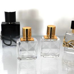 50PCS 30ml Protable Refillable Glass Perfume Bottles Empty Travel Perfume Atomizer Perfume Spray Bottles sample bottle dispenser
