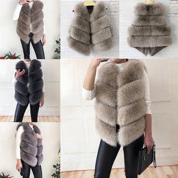 Fur Highquality real fox fur vest 100% natural fox fur jacket Genuine Leather Coat Jacket 2020 new style women's stylish fur coat