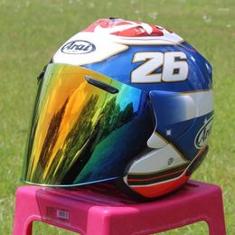 Motorcycle Helmets Open Face 3/4 Helmet SZ- 3 Samurai Cycling Dirt Racing And Kart Protective Capacete K