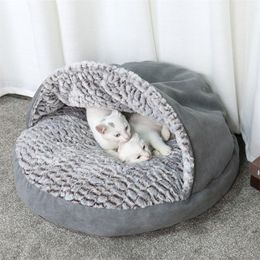 Carrier Pet Warm Soft Bag Warm Cat Bed House Slipper Design Bed Pet Dog Sofas For Cats Dogs Pets Basket Kennel Tent House Free Shipping