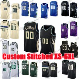 Custom Stitched XS-6XL Basketball Jersey Giannis Antetokounmpo Khris Middleton Thanasis Dragic Meyers Leonard Matthews Wigginton Ingles Carter Green Portis