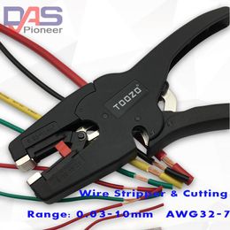 Tang SelfAdjusting insulation Wire Stripper range 0.0310mm2 With High Quality wire stripping Cutter Range 0.0310mm Flat Nose